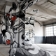 Illustration for article titled This anamorphic Medusa painting is the coolest thing youll see all day